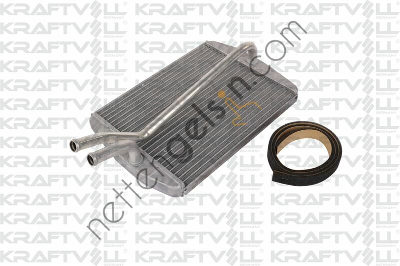 KRAFTVOLL 08050054 KALORIFER RADYATORU FORD KA 00>08 STREET KA 02>05 PUMA 97>01 MAZDA 121 III 96>03 (247x198x22)  FORD BİNEK KALORİFER RADYATÖRÜ