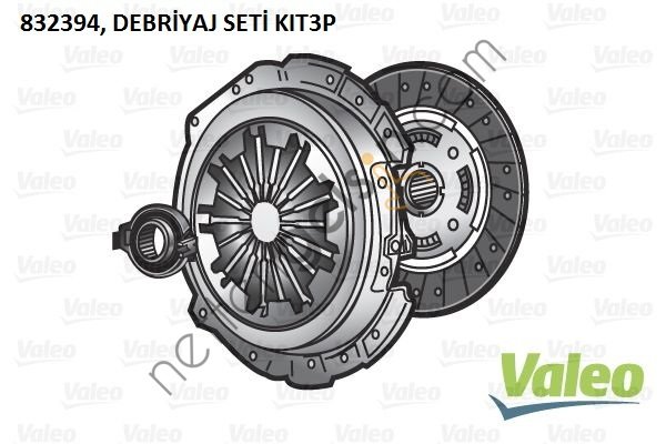 VALEO 832394 DEBRİYAJ SETİ VW 1.6 TDİ PASSAT CADDY 2011- CAYC/D 03L141032A VW