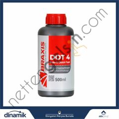 BRAXIS BR 50975 FREN HIDROLIGI DOT4 500ML.  YAĞ & ANTİFİRİZ BİNEK ! FREN HIDROLIK YAGI