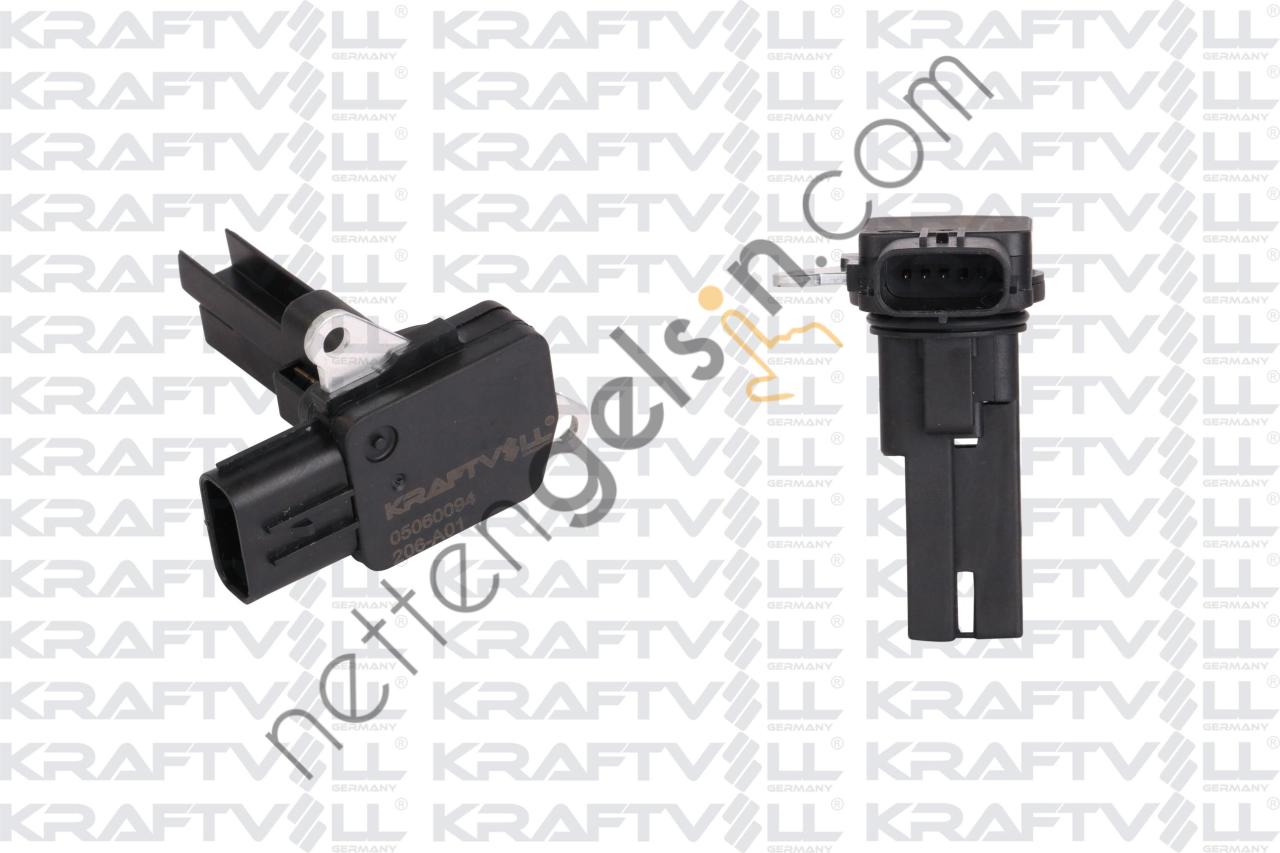 KRAFTVOLL 05060094 SENSOR HAVA AKIS COROLLA 1.6 16V VVT-I (1ZR-FE / 2ZR-FE / 4ZZ-FE)  TOYOTA BİNEK HAVA AKIŞMETRESİ