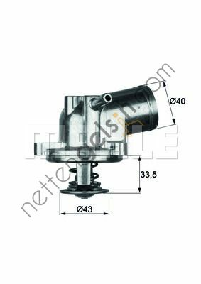 BEHRMAHLE TI2187 TERMOSTAT 87C 111 124/202/208/210 KLİMALI(BORULU) A1112000915 MERCEDES