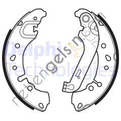 DELPHI LS2151 ARKA FREN BALATASI PABUCU - FIESTA 17 >  FORD BİNEK FREN BALATASI