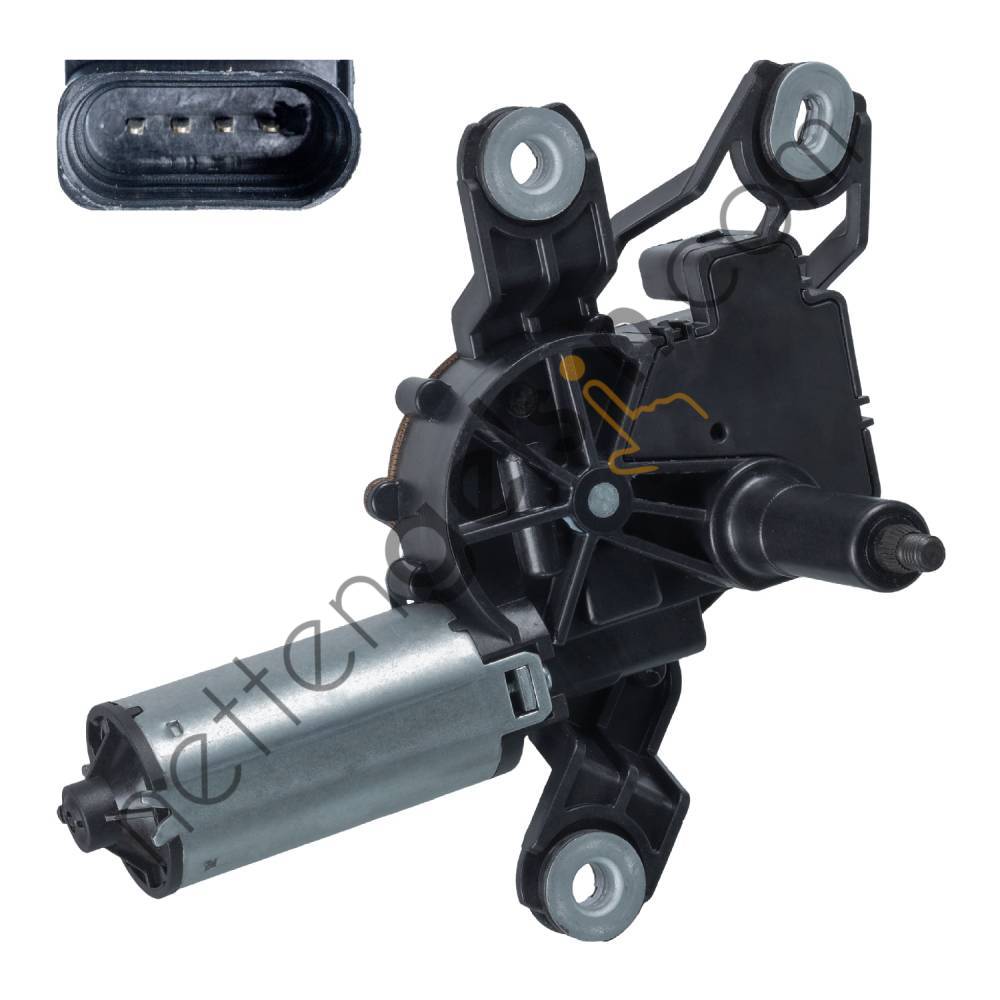 FEBI 106682 SILECEK MOTORU ARKA GOLF VI POLO 10 > ALHAMBRA 11>  VW-AUDI-SEAT-SKODA BİNEK SİLECEK MOTORU
