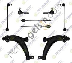 TEKNOROT P-555 ÖN DÜZEN SETİ SAĞ SOL TAKIM SALINCAK. ROT BASI ROT MİLİ STABİLİZER Z ROTU PARTNER BERLINGO 00>08 ZX ZSARA 18MM ROTİLLİ  PEUGEOT-CITROEN BİNEK SALINCAK