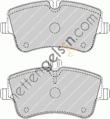 FERODO FDB1429 FREN BALATASI ON W202 93>00 W203 00>07 CL203 02>08 C209 02>09 R171 04>11 A0034202520 (BREMBO P50045 EŞDEĞERİ) MERCEDES BİNEK FREN BALATASI (ÖN)