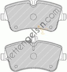 FERODO FDB1429 FREN BALATASI ON W202 93>00 W203 00>07 CL203 02>08 C209 02>09 R171 04>11 A0034202520 (BREMBO P50045 EŞDEĞERİ) MERCEDES BİNEK FREN BALATASI (ÖN)