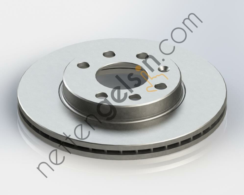 KRAFTVOLL 07040249 ON FREN AYNASI HAVALI CORSA C 1,0,1,2 (00-) ABS LI  OPEL BİNEK FREN DİSKİ