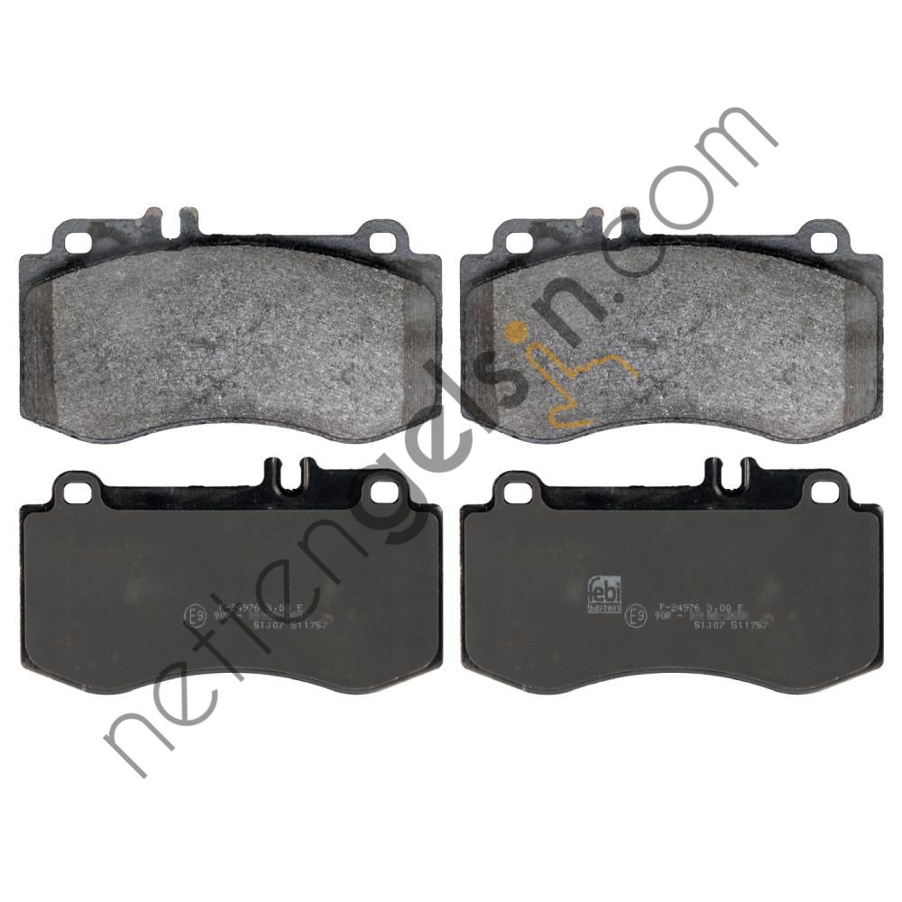FEBI 116131 FREN BALATASI ON X218 14>17 C218 14>17 W212 13>15 S212 13>16 A0074204920 (BRAXIS AA0440 EŞDEĞERİ) MERCEDES BİNEK FREN BALATASI