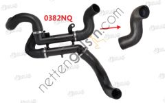 IBRAS 17477 TURBO HORTUM C5 II C5 III P407 INTERCOLL RADYATORUN USTUNE GELEN (0382RX)  PEUGEOT-CITROEN BİNEK TURBO HORTUMU