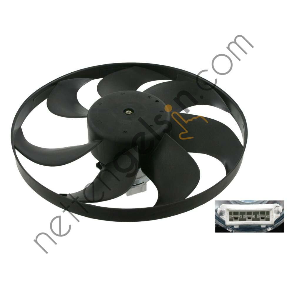 SWAG 30910279 FAN MOTORU POLO AEE-AEF-AER-ADY 94/01  VW-AUDI-SEAT-SKODA BİNEK FAN MOTORU
