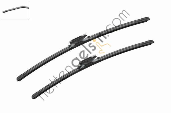 BOSCH 3397007424 SILECEK SUPURGESI AEROTWIN 600/550mm A424S (MUZ TIPI) KANGOO III-MERCEDES CITAN  RENAULT BİNEK SİLECEK SÜPÜRGESİ