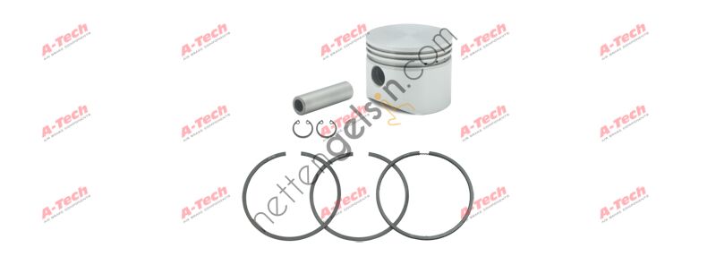 A-TECH 120.01.1700 KOMPRESOR PISTON+SEGMAN SET (80,00MM STD) - BMC 620-624-625 / FORD CARGO 2520L  FORD AĞIR VASITA MOTOR PISTONU