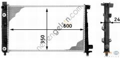 BEHR CR324000S RADYATÖR 168/414 166/668(CR324000S) A1685001602 MERCEDES