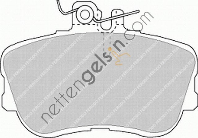 FERODO FDB854 FREN BALATASI ON C-CLASS W202 94>00 S202 96>01  MERCEDES BİNEK FREN BALATASI