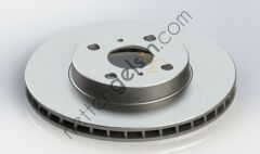 KRAFTVOLL 07040296 ON FREN DISK AYNASI (HAVALI) TOYOTA YARIS D4 D 06-11 (255X4)  TOYOTA BİNEK FREN DİSKİ