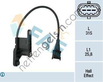 FAE FA:79121 SENSÖR EKSANTRİK AST.G/COR.C/VEC.B/C Z14XE/Z16XE 1238937 OPEL