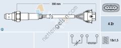 FAE FA:77155 OKSİJEN SENSÖRÜ OPEL ASTRA G/VECTRA B/C Z16XE(P2) 855524 OPEL