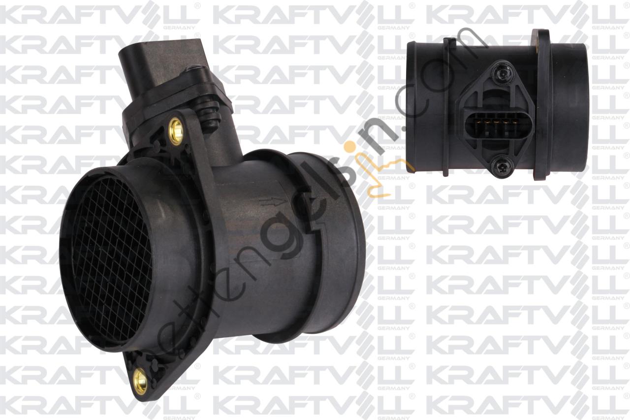 KRAFTVOLL 05060062 HAVA AKISMETRE (DEBIMETRE) GOLF IV 2.0 98>02 PASSAT 1.8T 96>00 A3 TT 1.8T  VW-AUDI-SEAT-SKODA BİNEK HAVA AKIŞMETRESİ