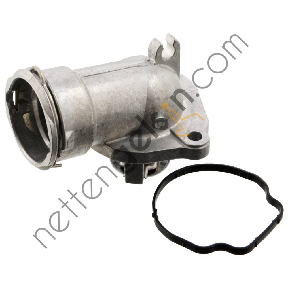 FEBI 104757 TERMOSTAT 87 °C (KOMPLE, OM642) W204 07>14 S204 07>14 C219 05>10 W211 05>08 W221 05>13 SPRINTER 06>  MERCEDES BİNEK TERMOSTAT