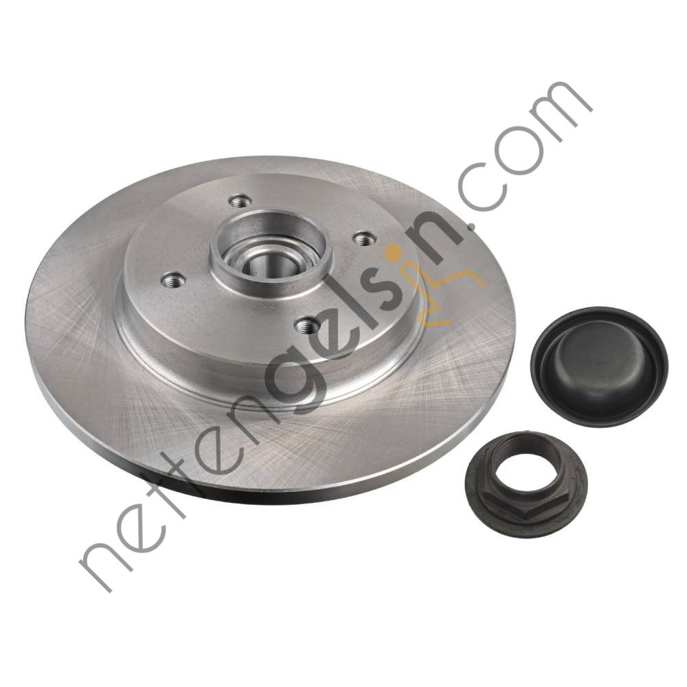 FEBI 37680 ARKA FREN DISKI PORYALI (RULMANSIZ) PARTNER TEPE BERLINGO III P308 P5008  PEUGEOT-CITROEN BİNEK FREN DİSKİ