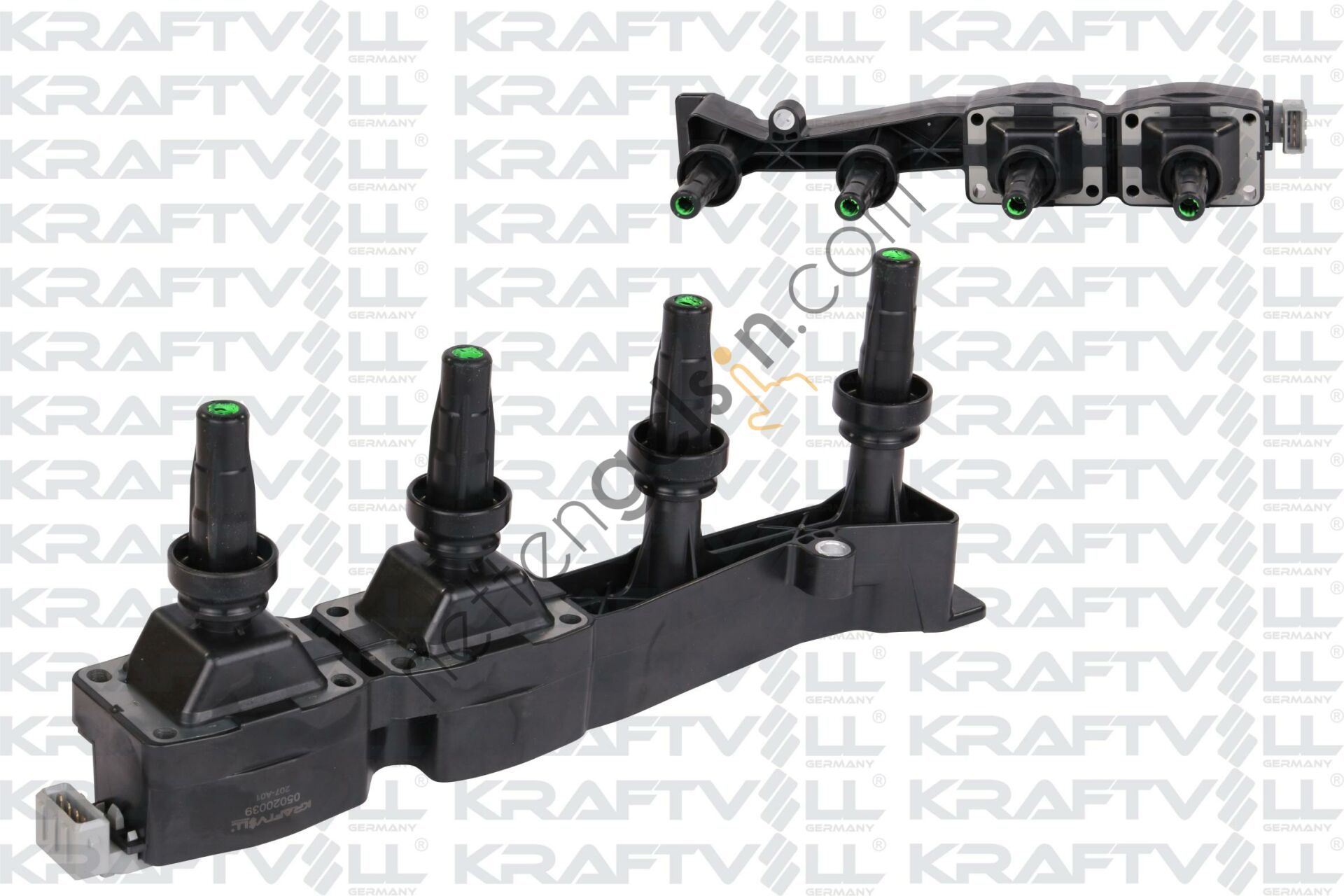 KRAFTVOLL 05020039 ATESLEME BOBINI P206-P307-P308-P1007-CITROEN C2-C3-C4-BERLINGO-PARTNER 1,6 16V  PEUGEOT-CITROEN BİNEK ATEŞLEME BOBİNİ