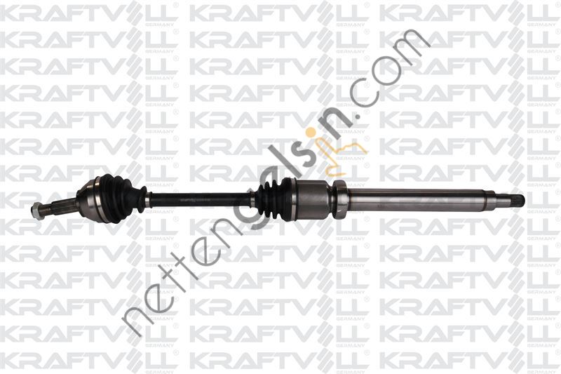 KRAFTVOLL 01010159 ON AKS SAG KOMPLE FIESTA / FUSION (DIS FREZE:25 IC FREZE:23, CONTA CAPI: 53,38MM BOY:915MM)1,6TDCI  FORD BİNEK AKS MİLİ