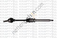 KRAFTVOLL 01010159 ON AKS SAG KOMPLE FIESTA / FUSION (DIS FREZE:25 IC FREZE:23, CONTA CAPI: 53,38MM BOY:915MM)1,6TDCI  FORD BİNEK AKS MİLİ