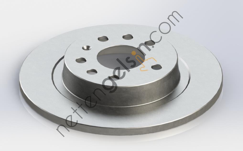 KRAFTVOLL 07040257 ARKA FREN AYNASI (278mm) SIGNUM 03-> VECTRA C MKII (TUM MODELLER)  OPEL BİNEK FREN DİSKİ