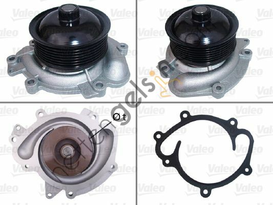 VALEO 506980 DEVIRDAIM POMPASI (OM642) MERCEDES W204 07>14 W212 09>15 W166 11>15 W221 06>13 VITO W639 06> SPRINTER 906 06> , JEEP GRAND CHEROKEE III CHRYSLER 300C  MERCEDES BİNEK DEVİRDAİM