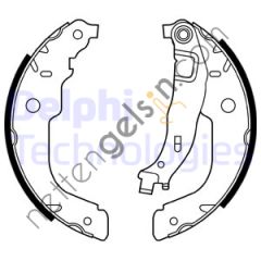 DELPHI LS2000 ARKA FREN BALATASI PABUC P207-C3 III-DS3 1,4/1,4 16V/1,4HDI 02/06-->(228*40)  PEUGEOT-CITROEN BİNEK FREN BALATASI