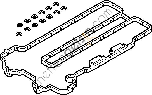 ELRING 392.490 CONTA ÜST KAPAK AST.G/H/COR.C/D 1.2-1.4XEP ORİNGLİ 5607467 OPEL