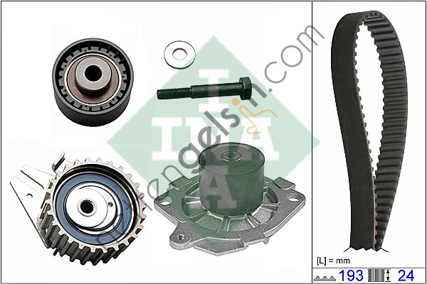 INA 530062330 DEVIRDAIM + TRIGER SETI (193×240) DOBLO (01 ) BRAVA BRAVO (96 01) PALIO (00 ) MAREA (96 ) 1,9TD  FIAT BİNEK TRİGER SETİ