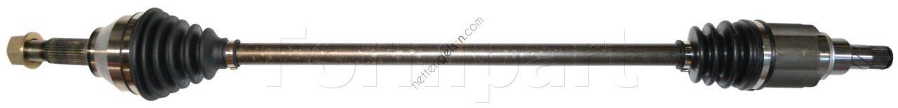 FORMPART 41380016/S AKS KOMPLE ON SAG NISSAN QASHQAI J10 KASA 1.6 BENZINLI 2007-2013 OTOMATIK VITES  NISSAN BİNEK AKS MİLİ