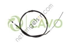 CAVO 7002 714 EL FREN TELI ARKA SAG/SOL AMAROK PIKAP 11-> (1594/1287)  VW-AUDI-SEAT-SKODA BİNEK EL FREN HALATI