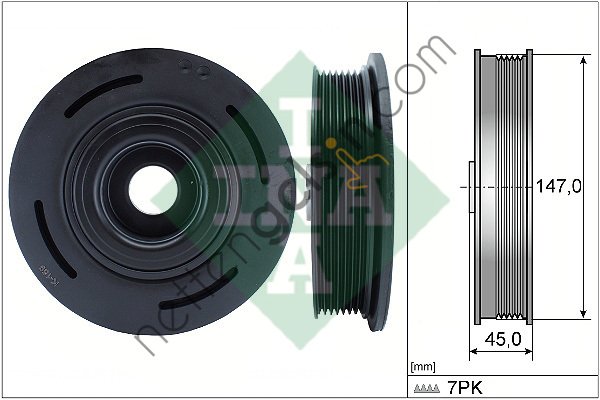 INA 544009810 KRANK KASNAGI MASTER II TRAFIC II ESPACE IV LAGUNA II VELSATIS MOVANO VIVARO 02>  RENAULT BİNEK KRANK KASANAĞI
