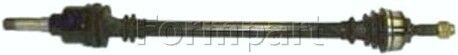 FORMPART 21380066/S AKS SAG KOMPLE P207 (DIS FREZE: 21, DIS FREZE: 22, BOY : 858 MM, CONTA CAPI: 48MM) EP3 EP3C DV4C DV4TD (1,4HDI 8V) TU3A TU3AES (1,4 8V) ET3J4 (1,4 16V)  PEUGEOT-CITROEN BİNEK AKS MİLİ