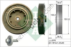 INA 544010120 KRANK KASNAGI KLIMALI LAGUNA I / II TRAFIC 1,9DCI F9Q MOVANO VIVARO 1,9DTI 01>  OPEL BİNEK KRANK KASANAĞI