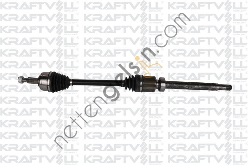 KRAFTVOLL 01010214 AKS ON KOMPLE SAG JR5 MEKANIK CAPTUR 1.5 DCI 13=>  NISSAN BİNEK AKS MİLİ