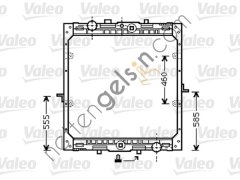 VALEO 732553 RADYATÖR DAF 95 XF > 733531 1617340 DAF