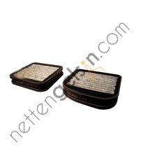 FILTRON K1220A-2X KABIN FILTRESI TAKIMI (AKTIF KARBON FILTRESI) W210 96>02 S210 97>03 W220 98>05 C215 99>06  MERCEDES BİNEK POLEN FİLTRESİ