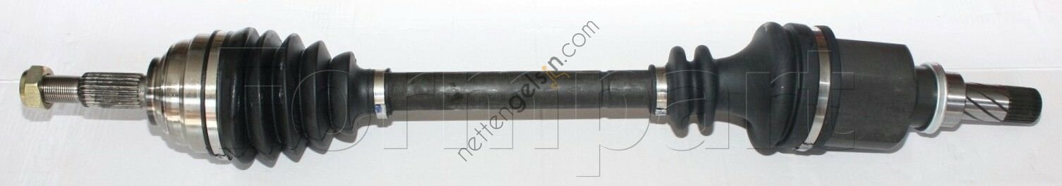 FORMPART 22380048&sol;S ON AKS KOMPLE SOL KANGOO MEGANE II 1,5 DCI 02 09 (DIS FREZE:23 IC FREZE:26 UZUNLUK:675)  RENAULT BİNEK AKS MİLİ