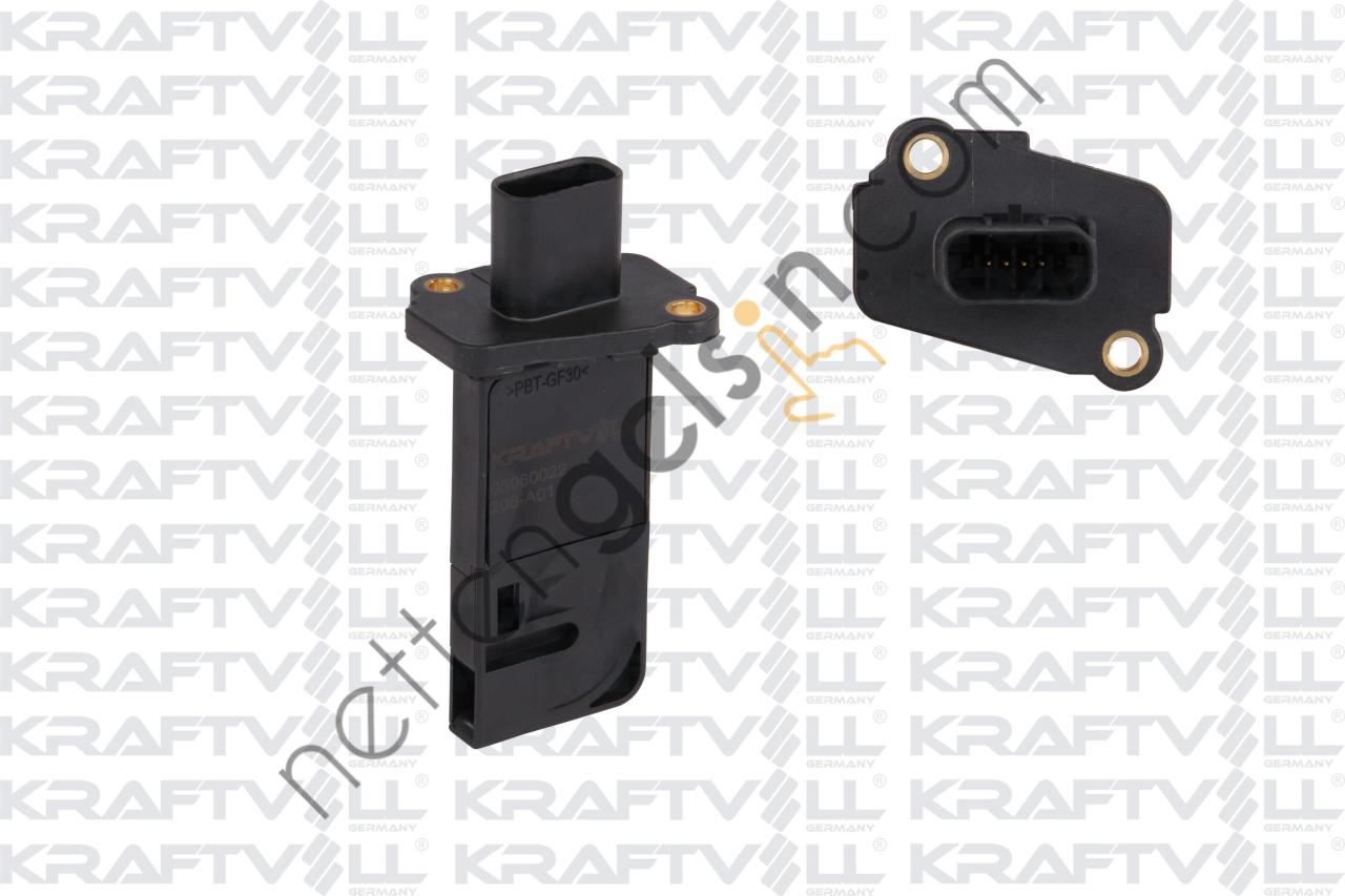 KRAFTVOLL 05060022 HAVA DEBIMETRESI TRANSIT V347 V363 CUSTOM 2.2TDCI 155PS BOXER III JUMPER III 2.2HDI C81 C95 C110 FIESTA VI MONDEO IV SMAX B MAX 1.6TDCI 08> MUSTANG 2.0 V8 32V 15>  FORD BİNEK HAVA AKIŞMETRESİ