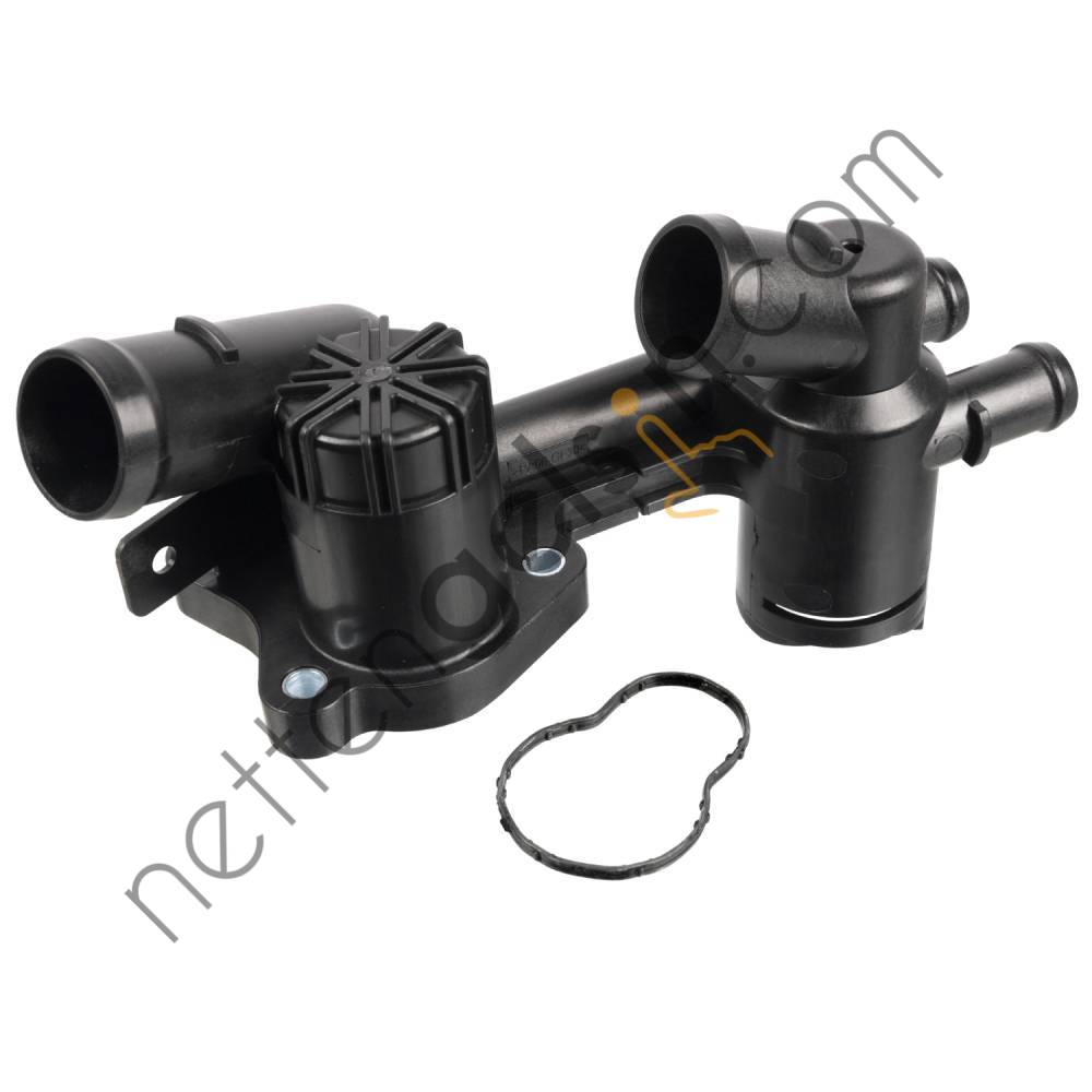 SWAG 33100796 TERMOSTAT MUHAFAZA CONTA VE SICAKLIK SALTERI ILE CADDY GOLF VI JETTA POLO A1 A3 ALTEA IBIZA LEON TOLEDO FABIA OCTAVIA RAPID ROOMSTER YETI 1.2TFSI TSI CBZA CBZB CBZC  VW-AUDI-SEAT-SKODA BİNEK TERMOSTAT CONTASI