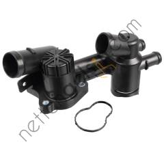 SWAG 33100796 TERMOSTAT MUHAFAZA CONTA VE SICAKLIK SALTERI ILE CADDY GOLF VI JETTA POLO A1 A3 ALTEA IBIZA LEON TOLEDO FABIA OCTAVIA RAPID ROOMSTER YETI 1.2TFSI TSI CBZA CBZB CBZC  VW-AUDI-SEAT-SKODA BİNEK TERMOSTAT CONTASI