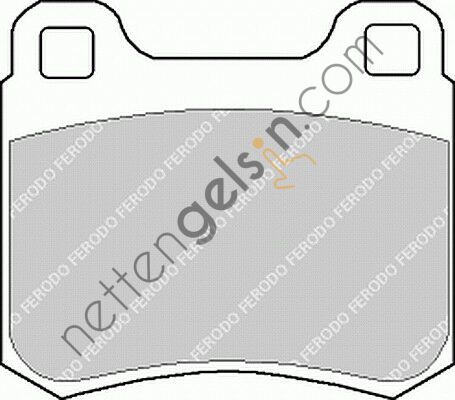 FERODO FDB979 FREN BALATASI ARKA 190 W201 88>93 W202 94>00 C124 87>93 W124 93>95 C124 93>97  MERCEDES BİNEK FREN BALATASI