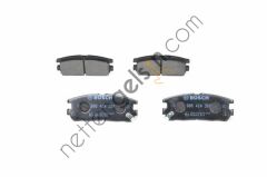 BOSCH 0986424367 ARKA FREN BALATASI FRONTERA A ,B 92-> ISUZU TROPPER 91->  OPEL BİNEK FREN BALATASI