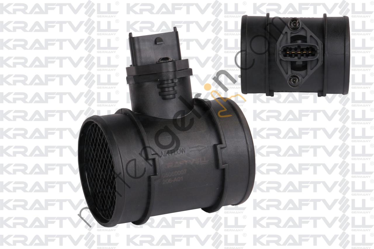KRAFTVOLL 05060007 HAVA DEBIMETRE ASTRA G VECTRA B X20DTH Y20DTH CORSA C Y17DT  OPEL BİNEK HAVA AKIŞMETRESİ