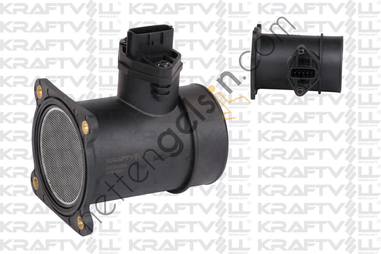 KRAFTVOLL 05060004 HAVA KUTLE OLCER (DEBIMETRE) NISSAN ALMERA II 1,5-1,8-PRIMERA 1,6-1,8-1,6 16V-1,8 16V  NISSAN BİNEK HAVA AKIŞMETRESİ