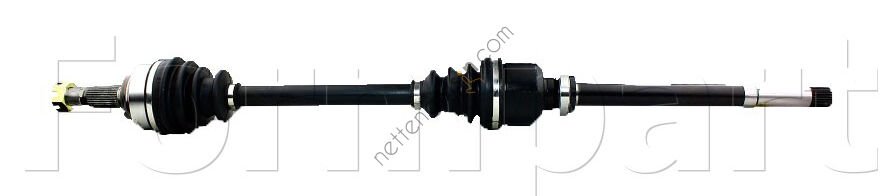 FORMPART 14380088/S AKS SAG KOMPLE P407 C5 III (DIS FREZE:28 IC FREZE:24 BOY:951MM) DV6 (1,6HDI 16V) EW10J4 EW10A (2,0 16V  PEUGEOT-CITROEN BİNEK AKS MİLİ