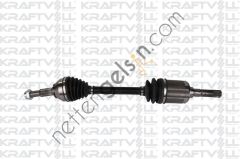 KRAFTVOLL 01010175 AKS KOMPLE ON SOL NISSAN QASHQAI J10 2.0 - XTRAIL 2.0 T31 2007-2013 OTOMATIK VITES  NISSAN BİNEK AKS MİLİ
